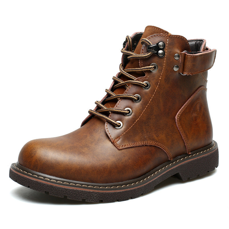 Herren Martin-Stiefel, gefüttert, englisches Design