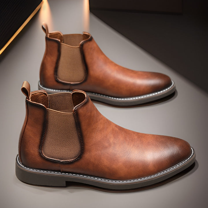 Herren-Chelsea-Stiefel im britischen Vintage-Stil