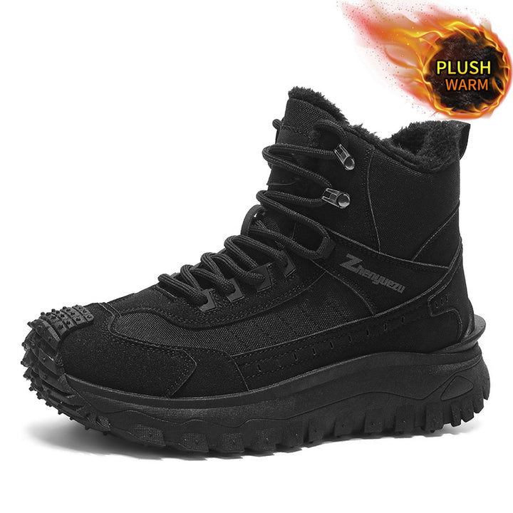 Gefütterte Herren-Outdoor-Stiefel für den Winter