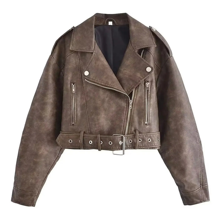 Drune | Retro Lederjacke Für Damen