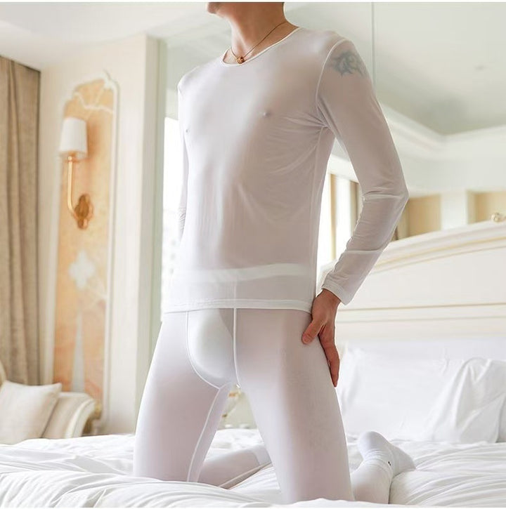 Herren Thermo-Unterwäsche-Set, nahtlos, formend