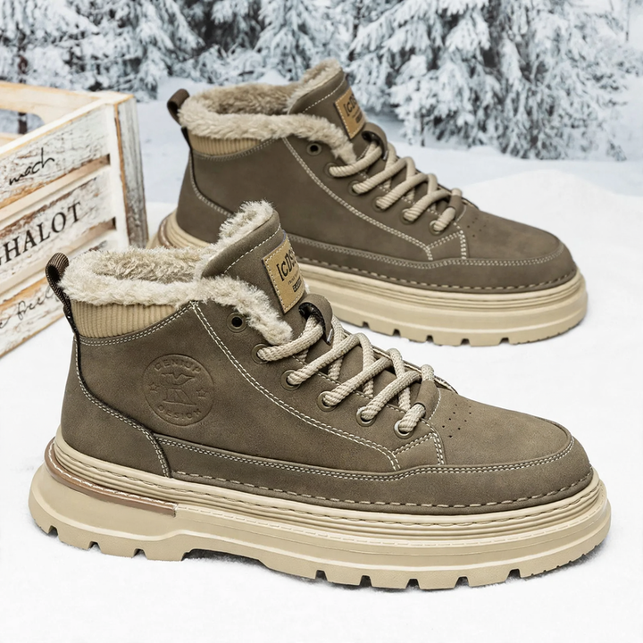 Gefütterte Herren-Stiefel, High-Top, Winter