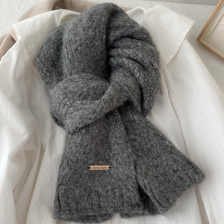 Strickschal aus Alpakawollmischung