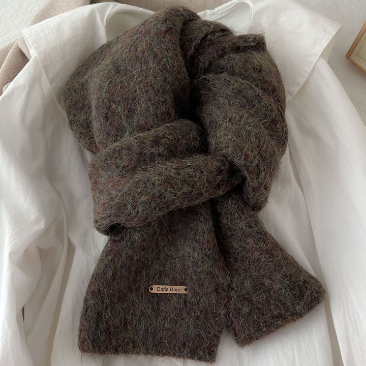 Strickschal aus Alpakawollmischung, modisch