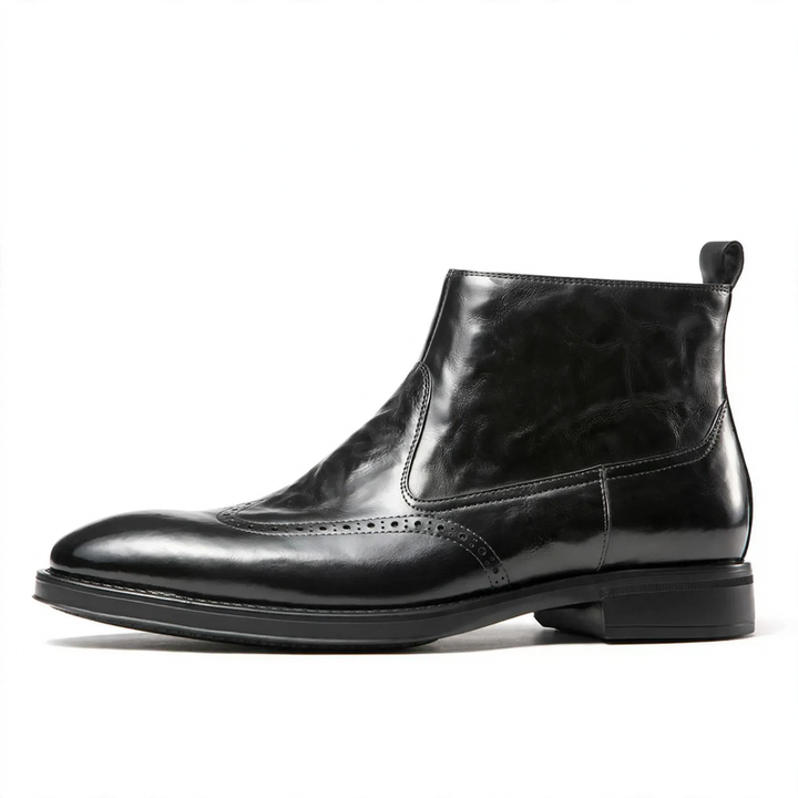 Retro Chelsea-Stiefel mit Warmfutter