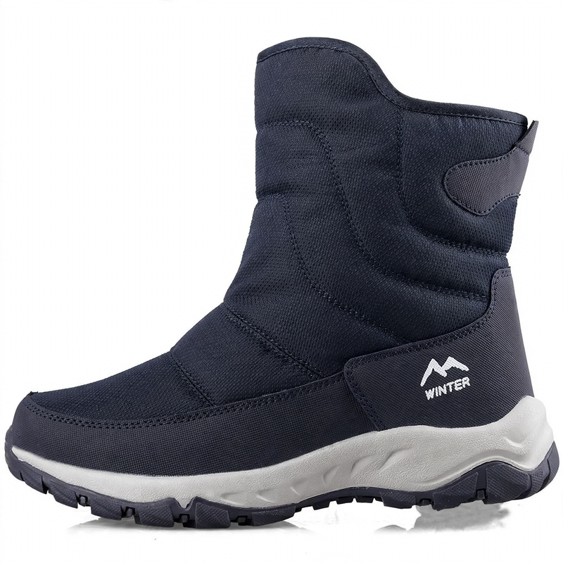 Herren Winter-Stiefel, gefüttert, rutschfest