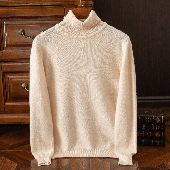 Klassischer, dicker Herren-Wollpullover