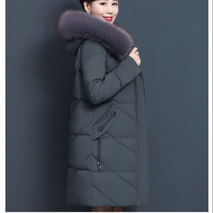 Gefütterte Damen-Winterjacke in Übergröße