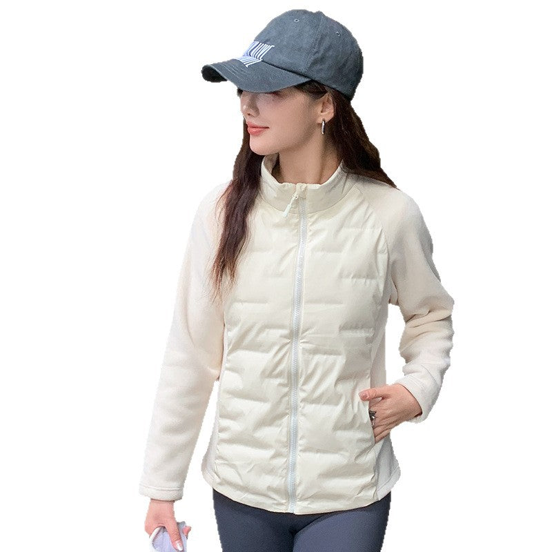 Sportliche Daunenjacke mit Graphen-Fleece-Futter