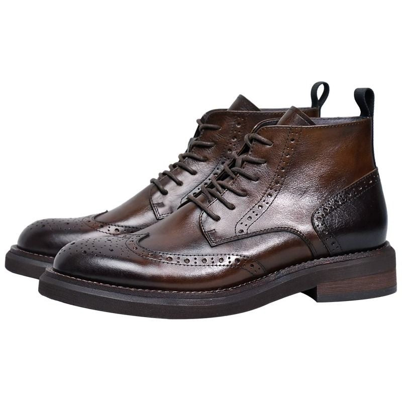 Herren-Martinsstiefel im britischen Stil
