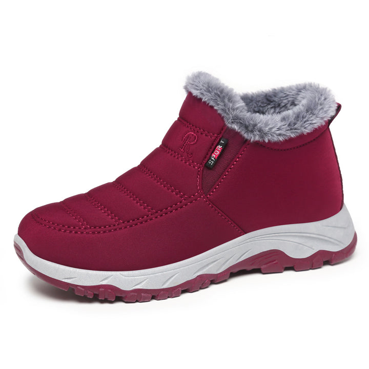 Gefütterte Unisex-Winterstiefel mit Wollmischfutter