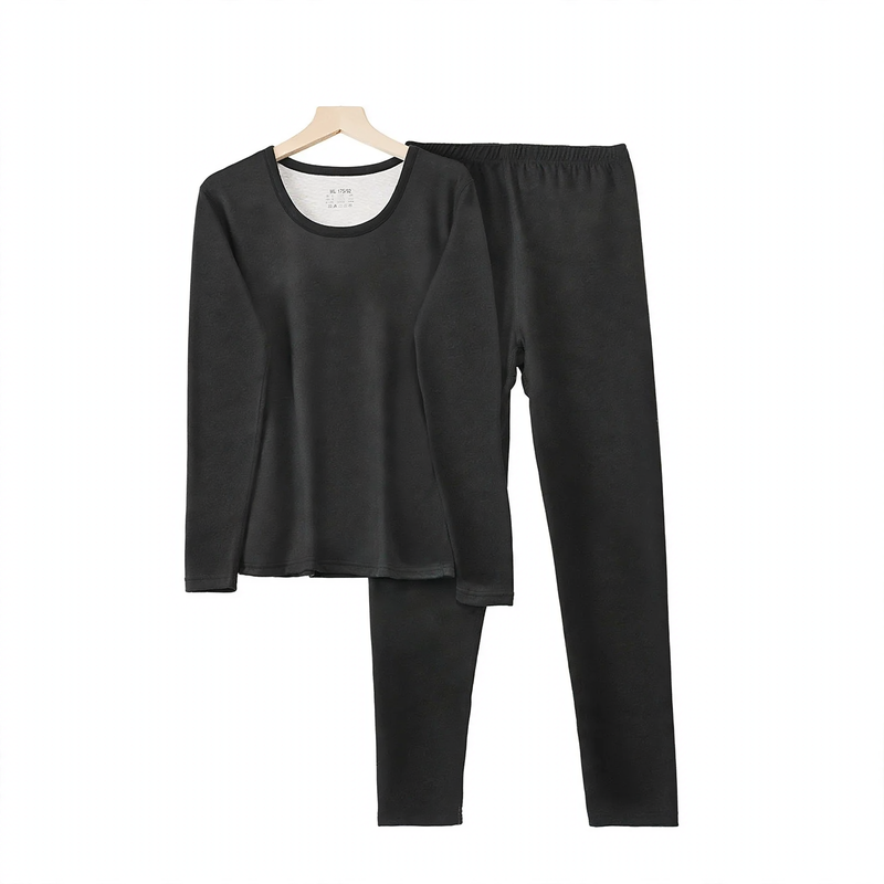 Thermo-Unterwäsche-Set für Paare, gefüttert