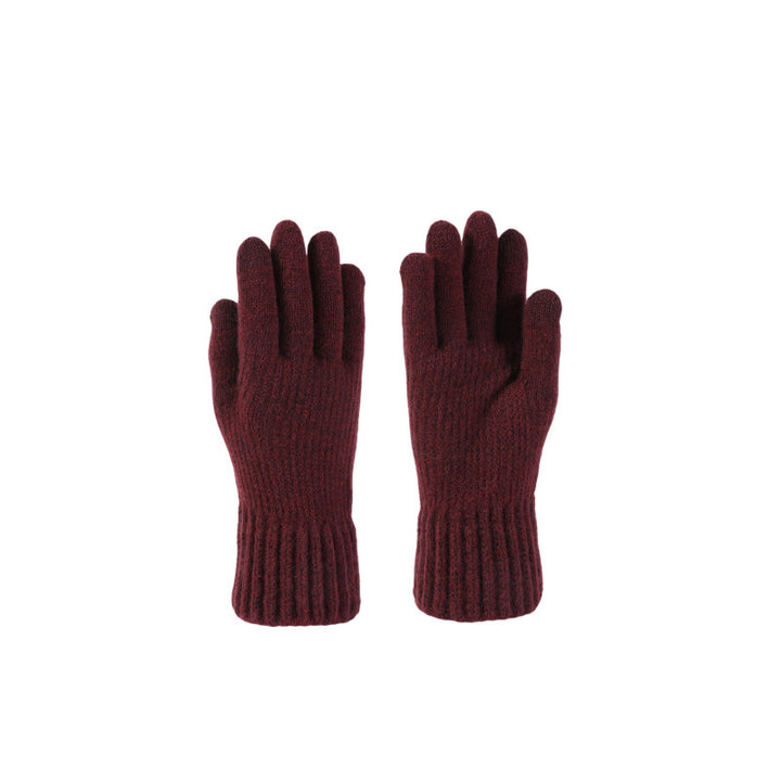 Gefütterte Strickmütze mit Ohrenschutz