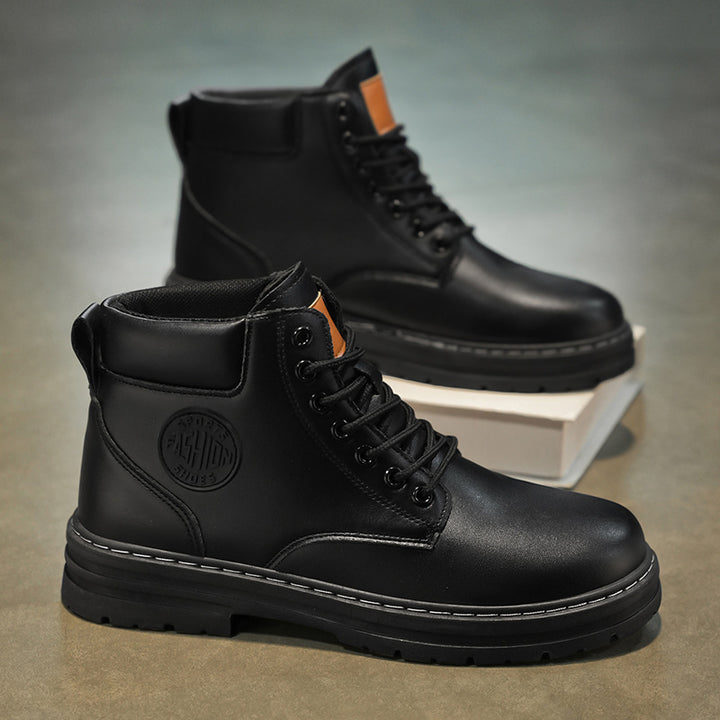Herren-Stiefel, knöchelhoch, Freizeit-Design