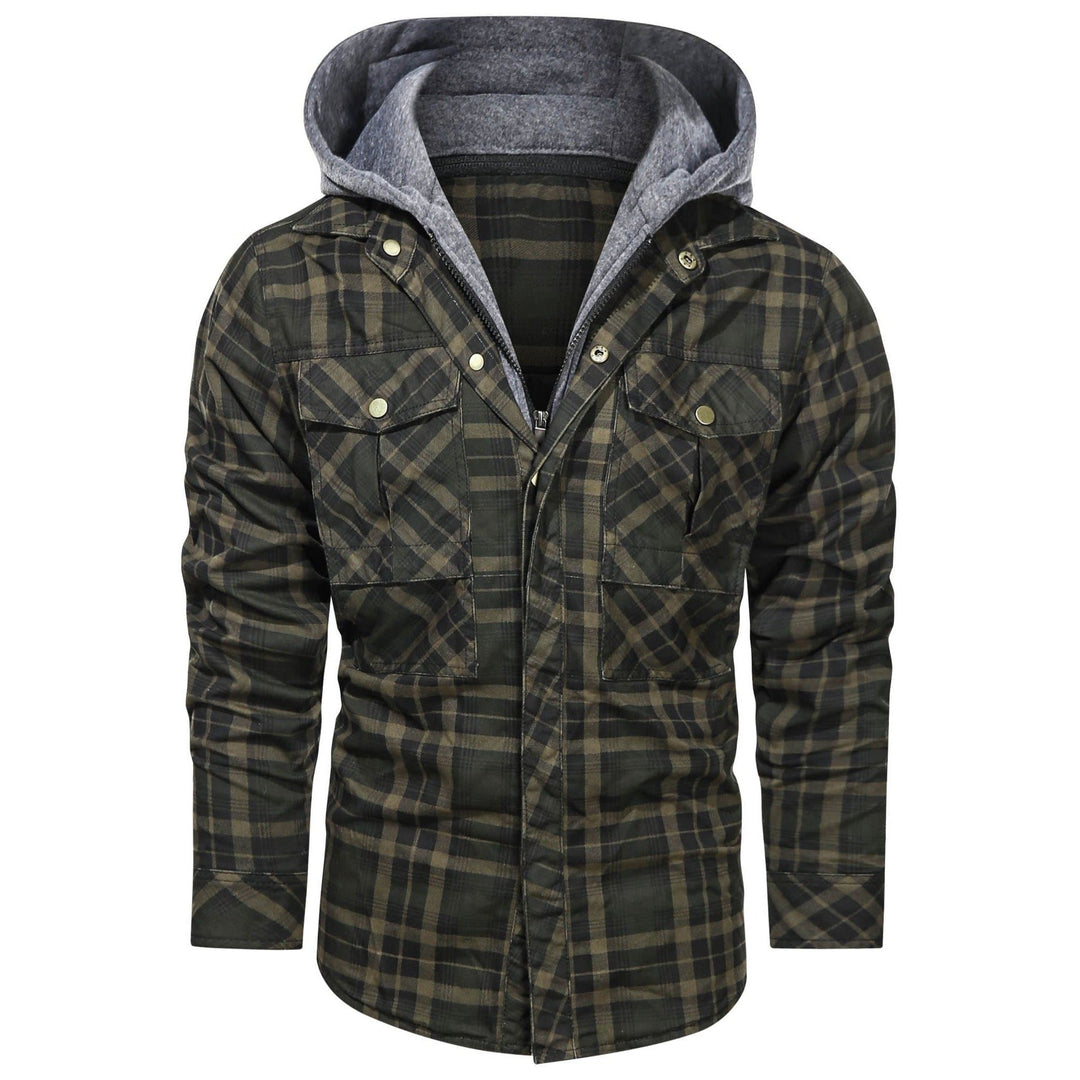 Drune | Karierte Jacke für Herren