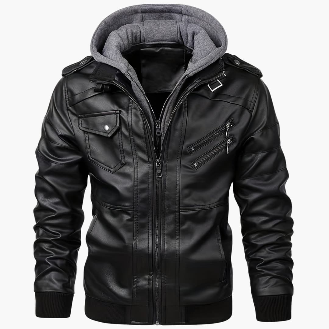 Drune | Stilvolle Bomberjacke mit Kapuze für Herren