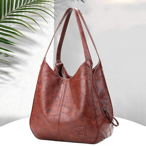 Drune | Retro-Ledertasche für Damen