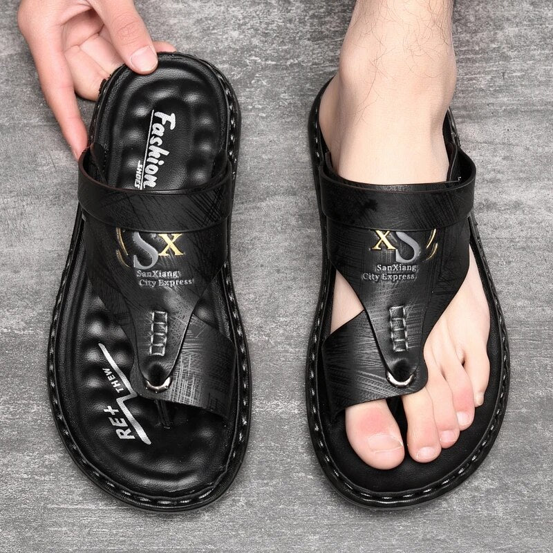 Herren Orthopädische Sandalen Weich Komfort Stützend