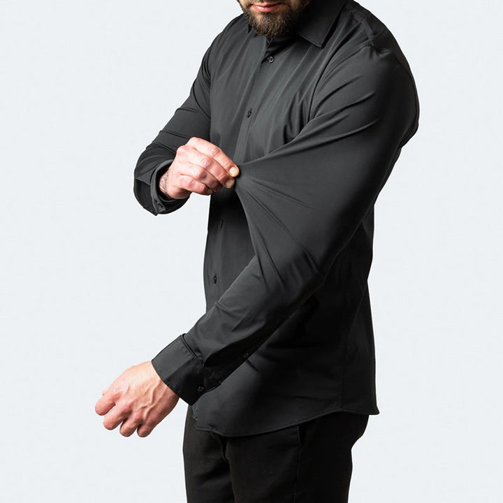 Drune | Knitterfreies Stretchhemd
