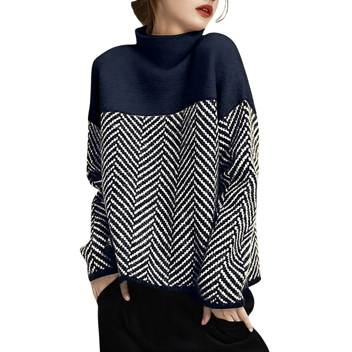 Drune | Eleganter Wollrollkragenpullover für Damen - Stilvoller und wärmer Pullover