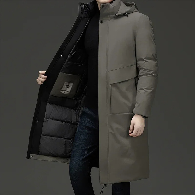 Drune | Lange Winterjacke für Herren