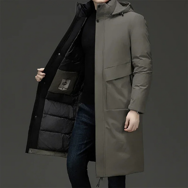 Drune | Lange Winterjacke für Herren