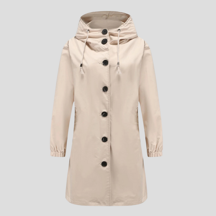Drune | Regenjacke mit Kapuze für Damen