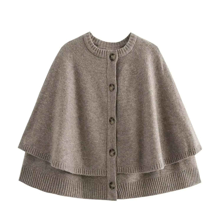 Drune | Elegantes Knopf-Cape