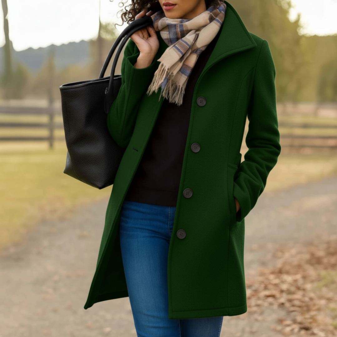 Drune | Klassische Mittelange Knopfjacke