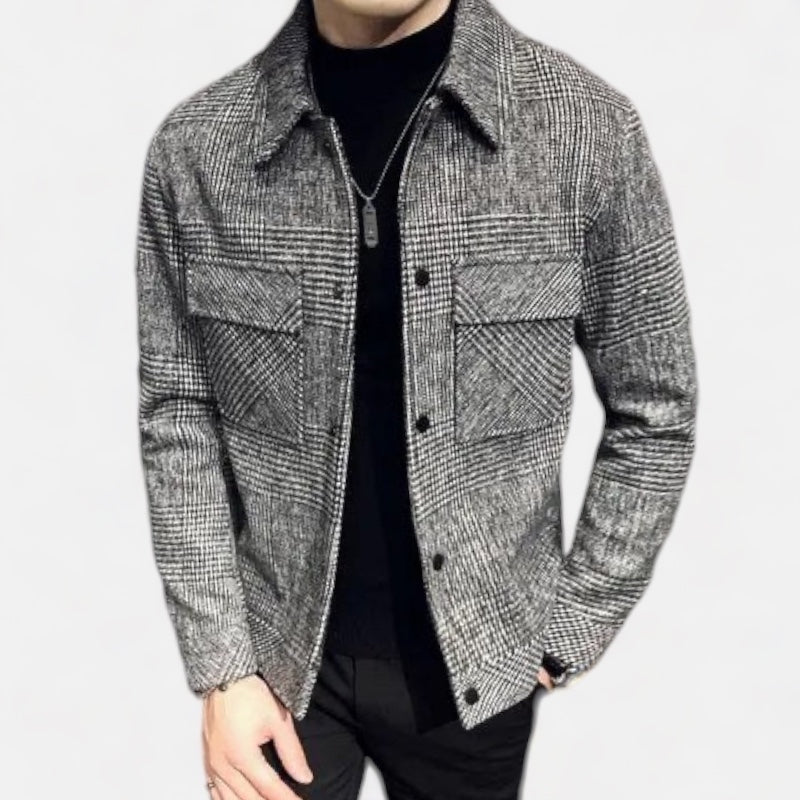 Drune | Klassische Karierte Jacke für Alle Jahreszeiten