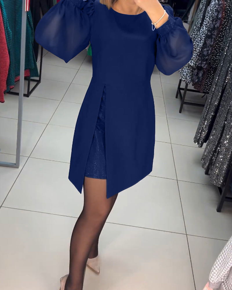 Drune | Einfarbiges Damenkleid