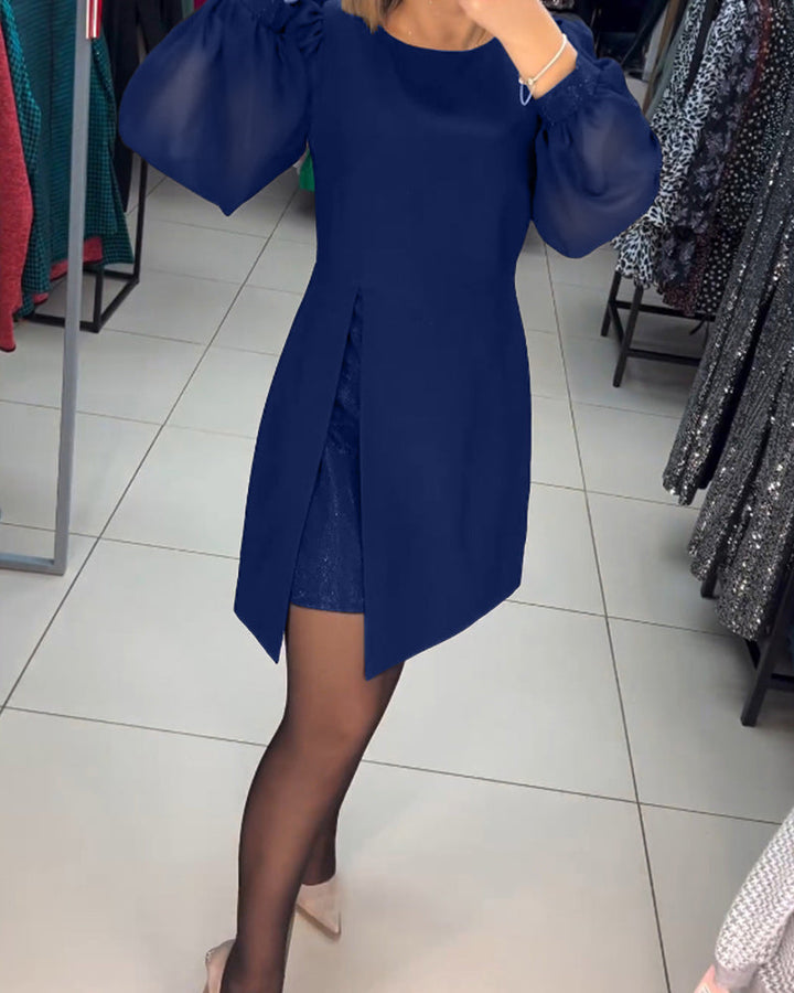 Drune | Einfarbiges Damenkleid