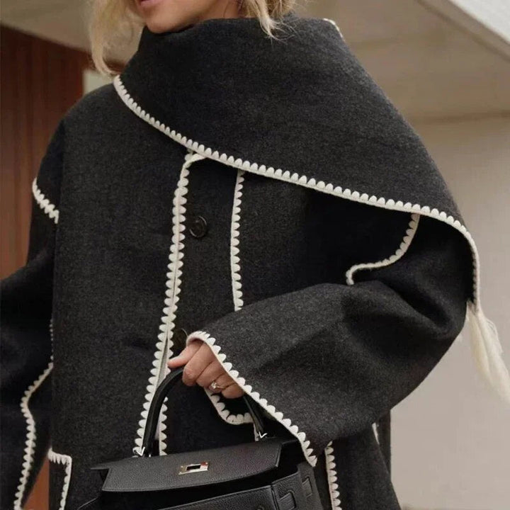 Drune | Jacke mit Schal