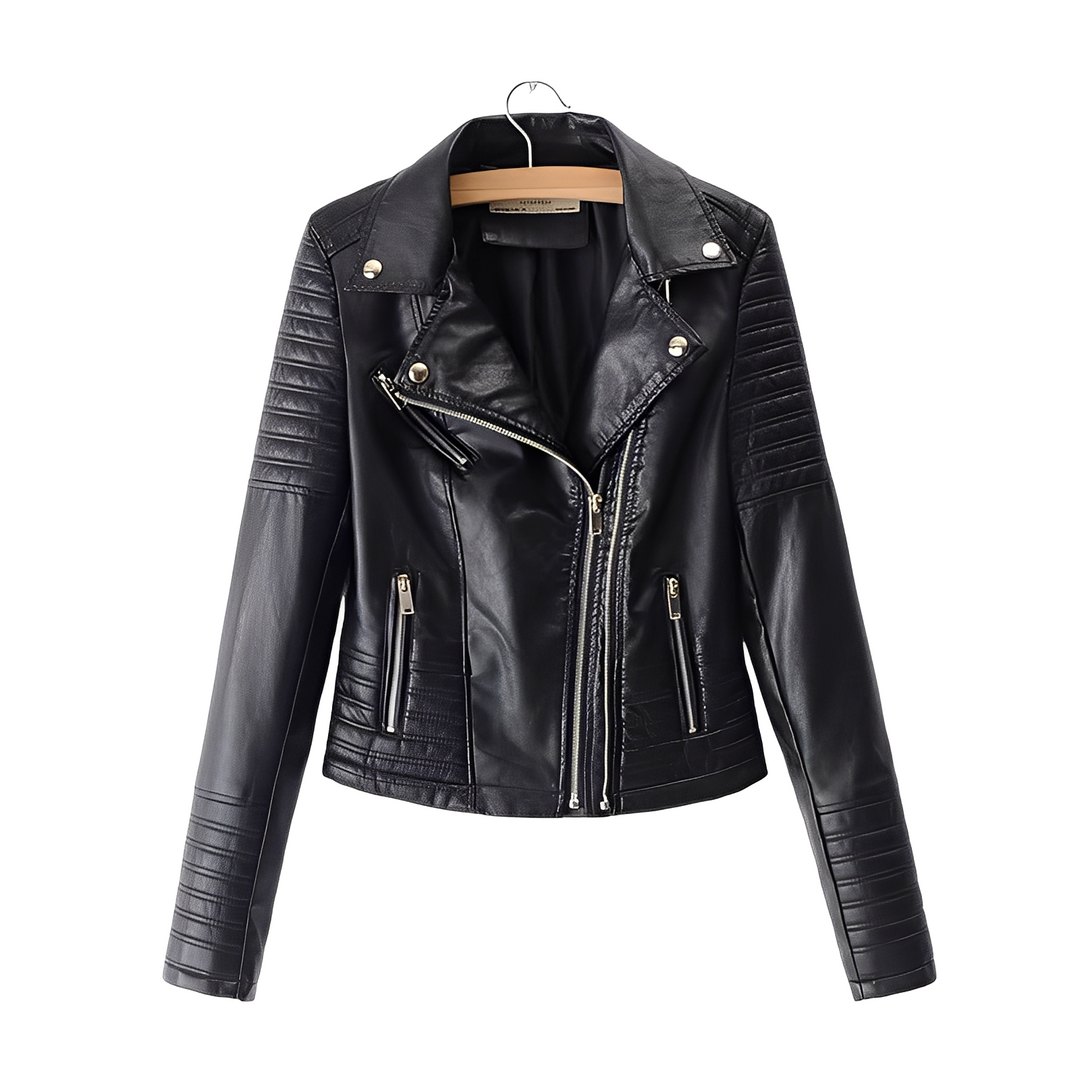Drune | Moderne, schmale Damenlederjacke