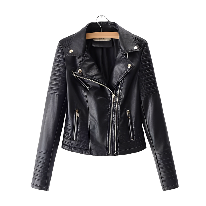 Drune | Moderne, schmale Damenlederjacke