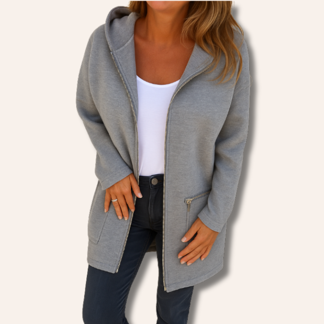 Drune | Langarm-Cardigan mit Kapuze