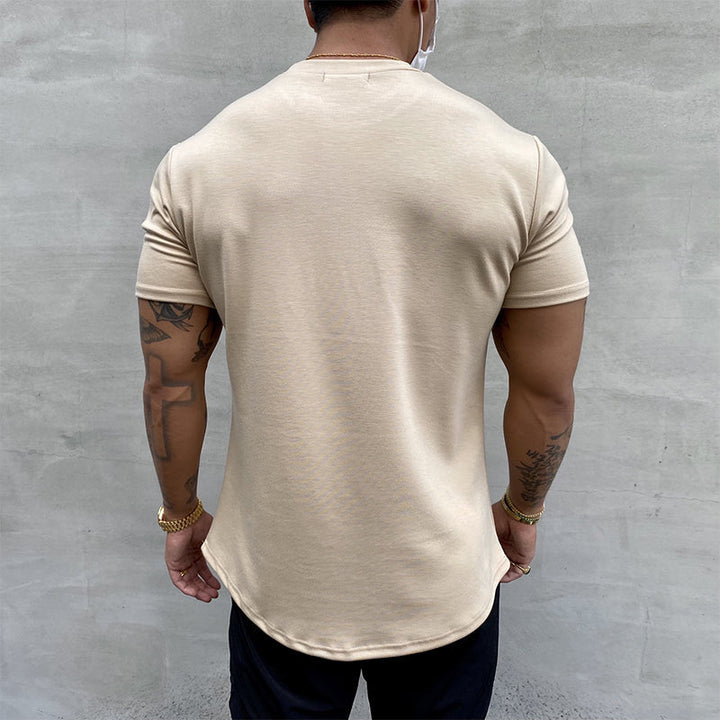 Drune | I T-Shirt aus Elastischem Sportmaterial