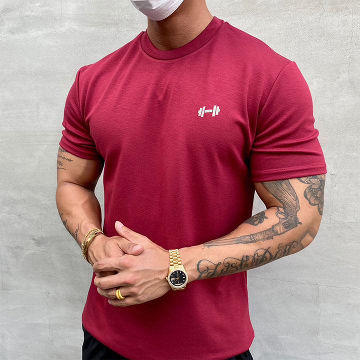 Drune | I T-Shirt aus Elastischem Sportmaterial