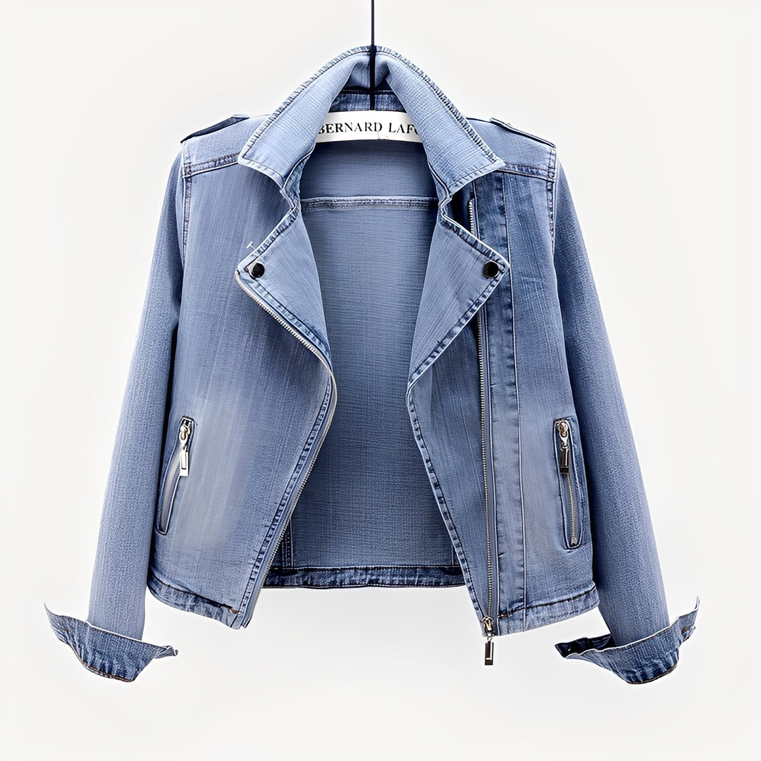 Drune | Damenjeansjacke im klassischen Design