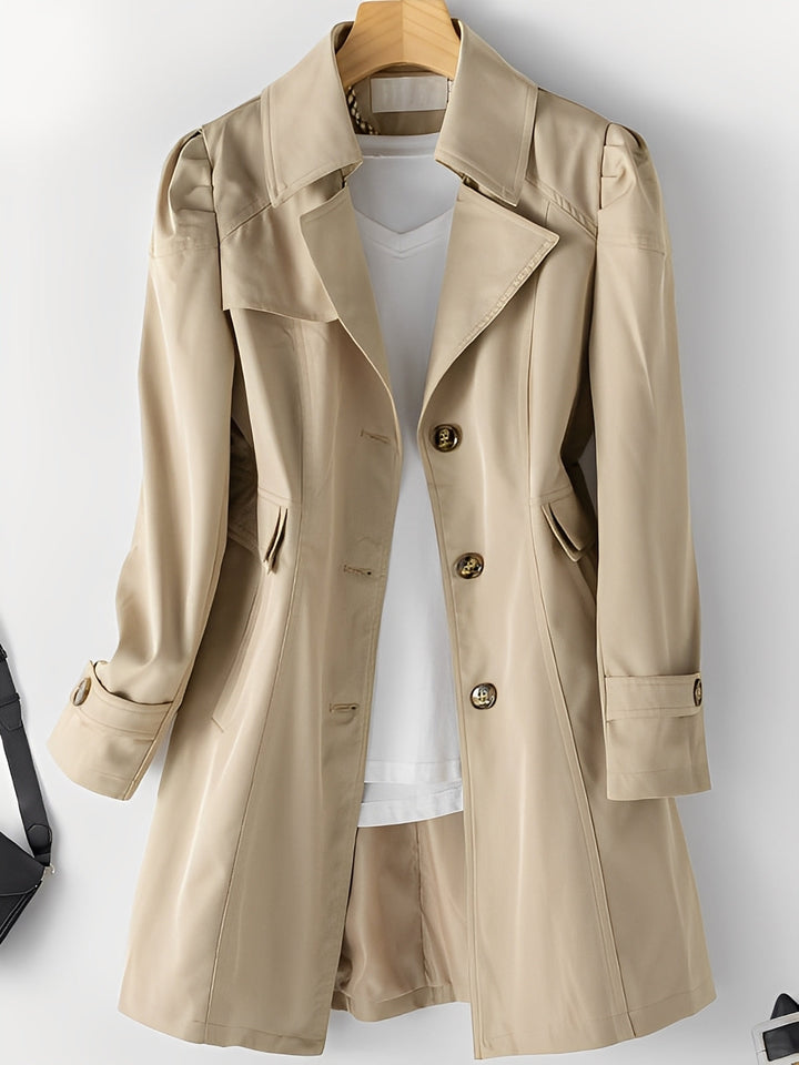 Drune | Lässiger Cashmere-Trenchcoat für Frauen