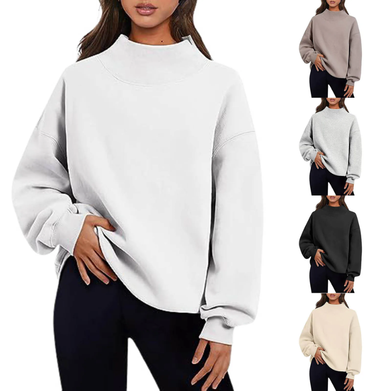 Drune | Sweater - Basic Loose-Fit Langarm-Sweater