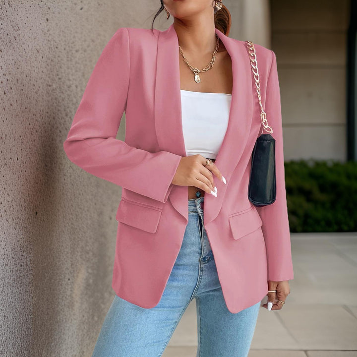 Drune | Stylischer Damenblazer Aus Polyester-Baumwolle