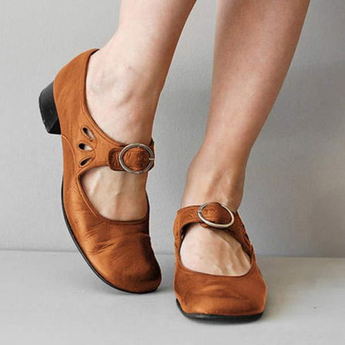 Drune | Orthopädische Vintage Schuhe Mit Runder Zehe