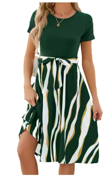 Drune | Elegantes A-Linien Ärmelloses Kleid