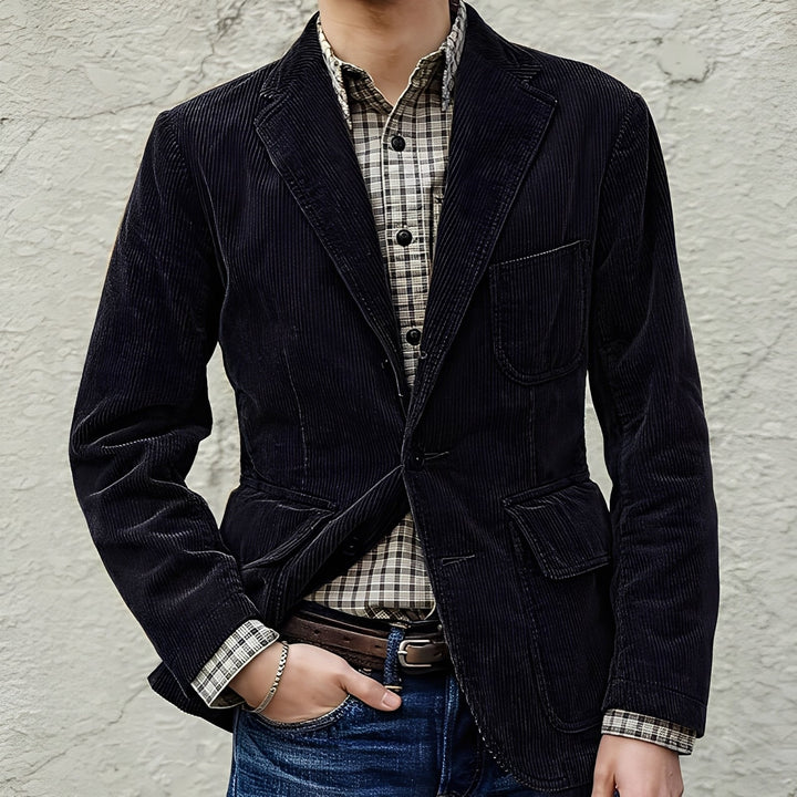 Drune | Legere Wolljacke mit Taschen für Herren