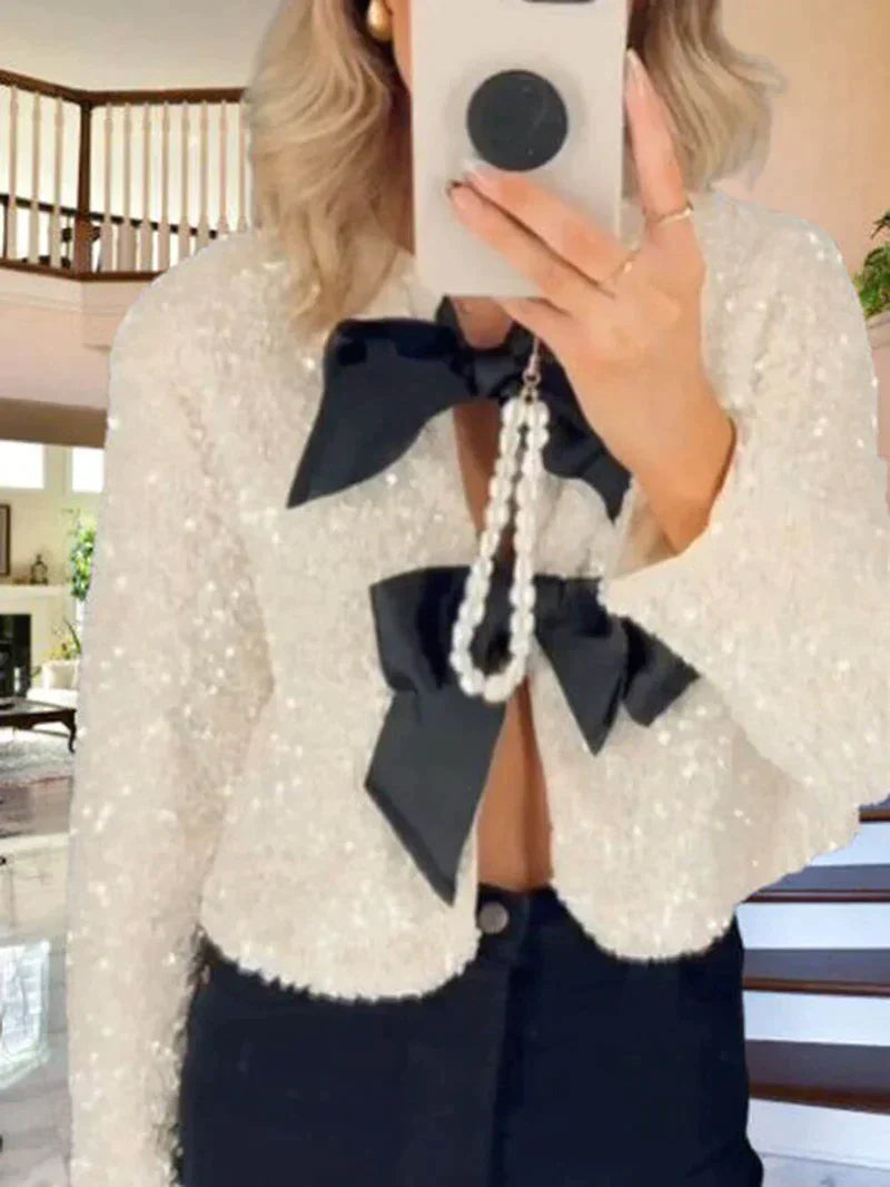 Drune | Modische Glitzernde Jacke