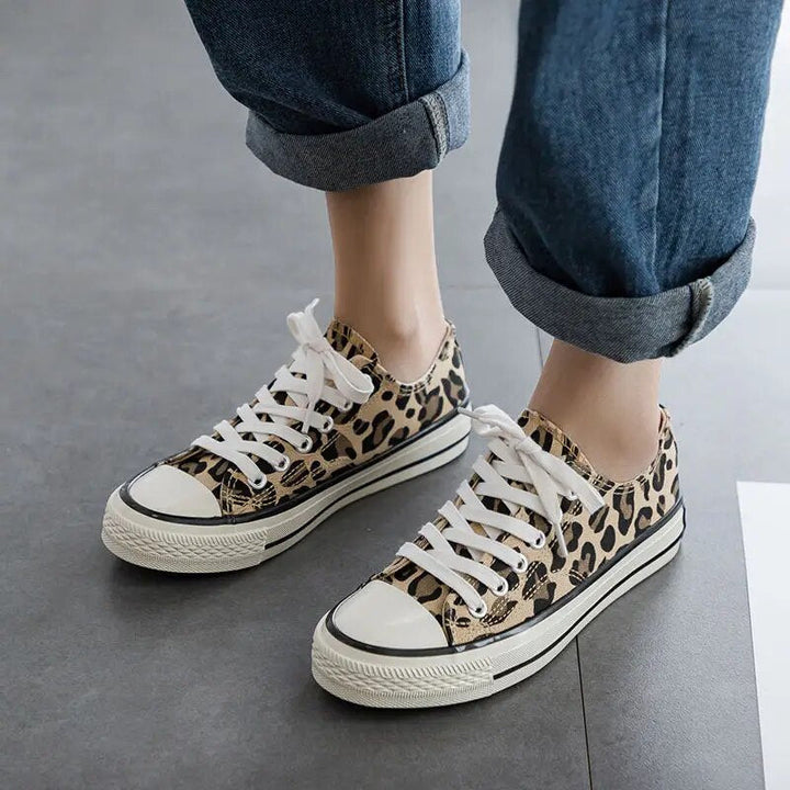 Stylische Leopard Damen Sneaker - Savannah Drune