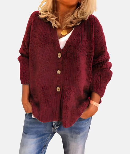 Drune | Cardigan Klassischer Zeitloser Stil Ideal für den Herbst