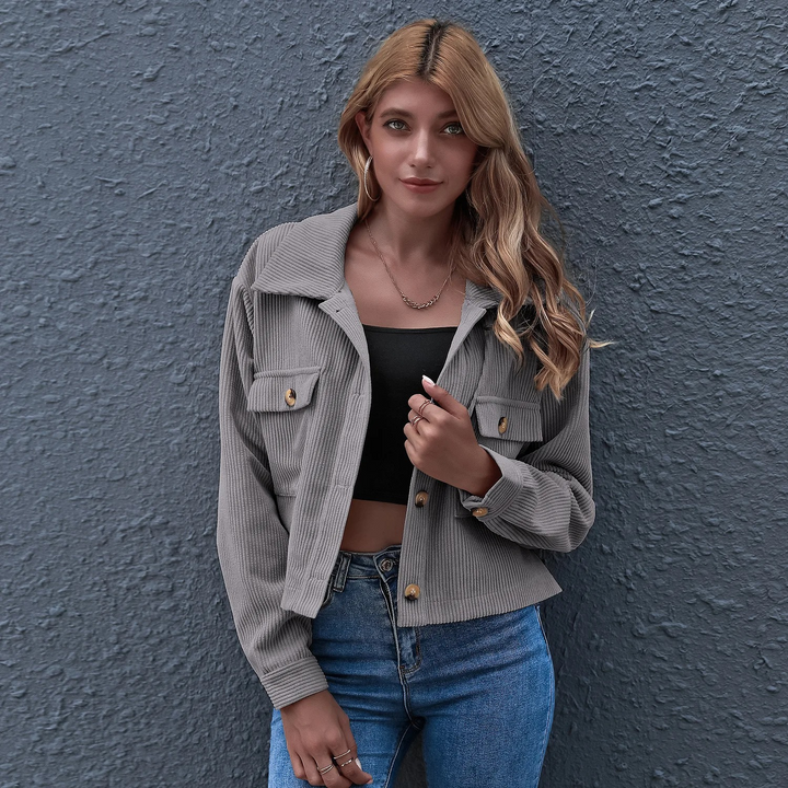 Drune | Modische Cordjacke
