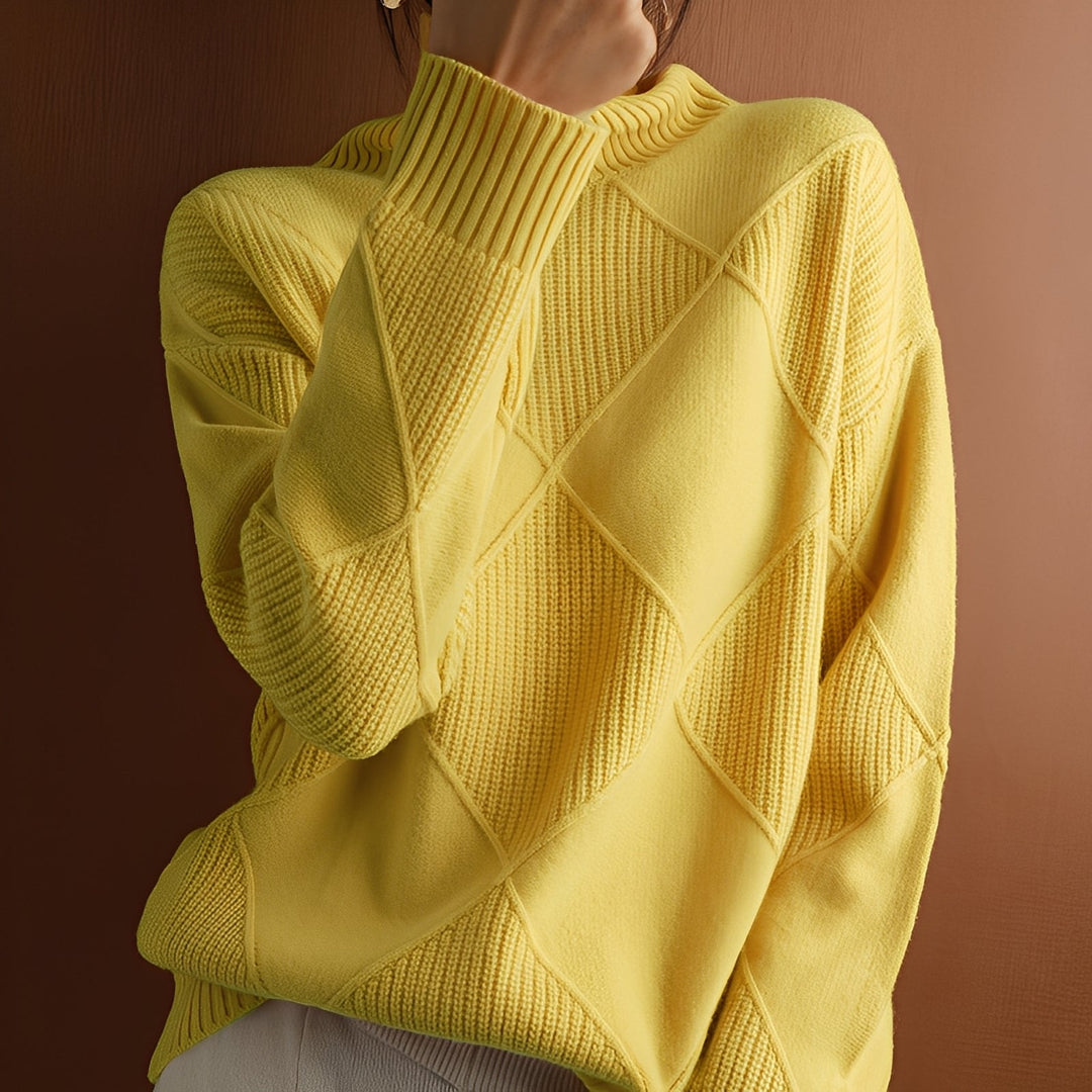 Drune | Gemütlicher Damen-Rollkragenpullover